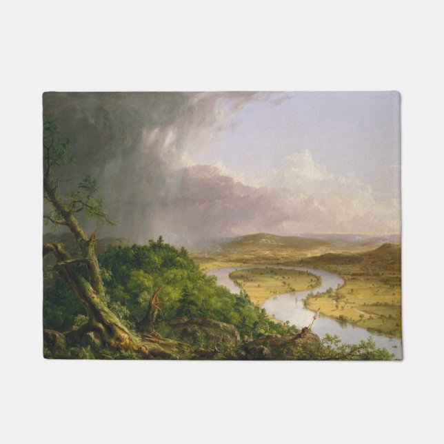 Paillasson Rivière Oxbow Vue du Mont Holyoke, Massachusetts (Devant)