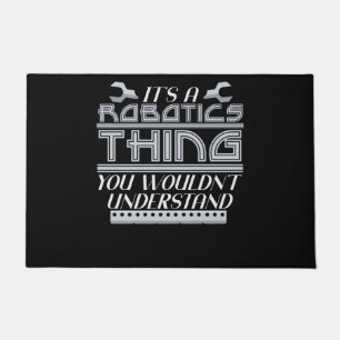 Paillasson Robotique Chose Plaisanterie Robot Robotique Génie