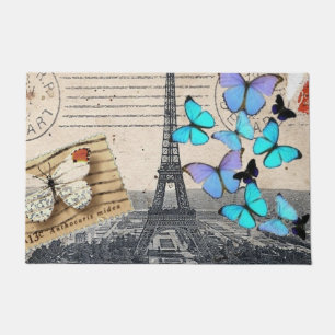 Paillasson romantique france voyage paris tour eiffel