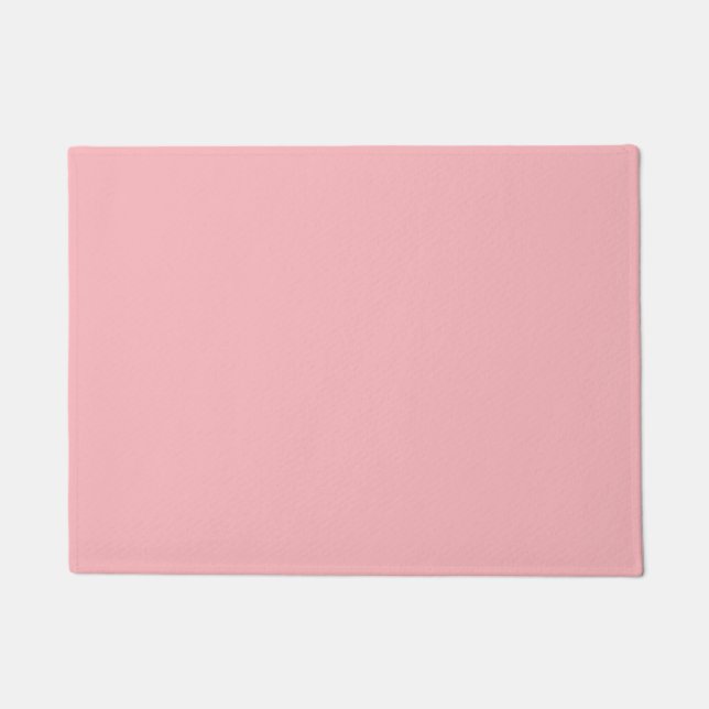 Paillasson Rose de cristal couleur printemps été (Devant)