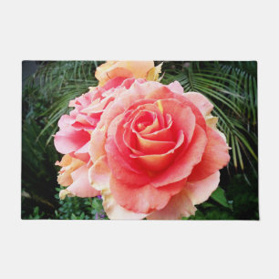 Paillasson Rose douce Gros plan Photo Belle Moderne