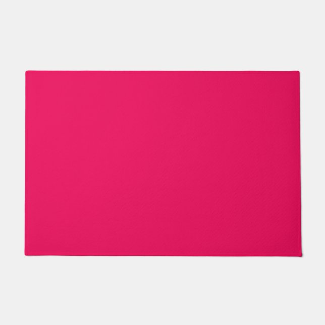 Paillasson Rosée brillante rougeâtre (Devant)