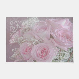 Paillasson Roses roses douces et souffle du bébé