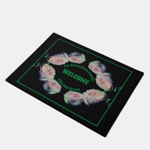 Paillasson Roses roses rose Pair Abstrait Personnalisé