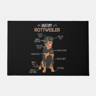 Paillasson Rottweiler Funny Chien
