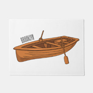 Paillasson Rowboat cartoon illustration