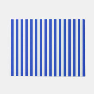 Paillasson Royal Blue Combination Stripes par Shirley Taylor