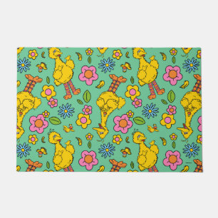 Paillasson Rue Sésame Big Bird & Little Bird Motif