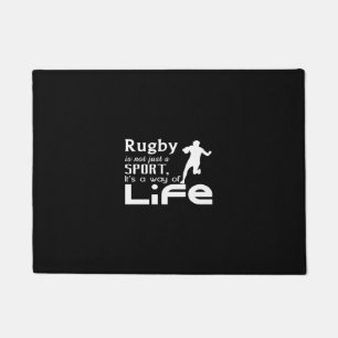 Paillasson rugby
