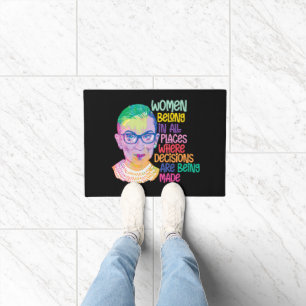 Paillasson Ruth Bader Ginsburg Femmes Dans Tous Les Endroits