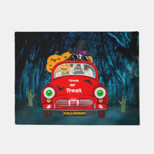Paillasson Saint Bernard Chien voiture voiture effrayant Hall