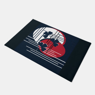 Paillasson Saint Patrick, abstraction