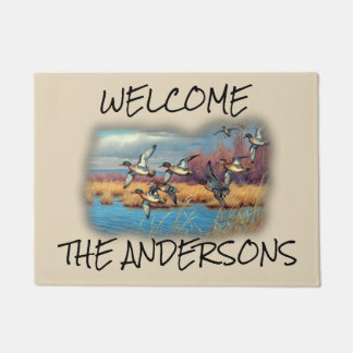 Paillasson Saison de canard personnalisée