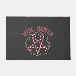 Paillasson Salut Satan Noël Krampus Xmas Devil Candy