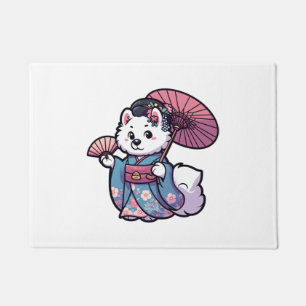 Paillasson Samoyed Chien Kimono