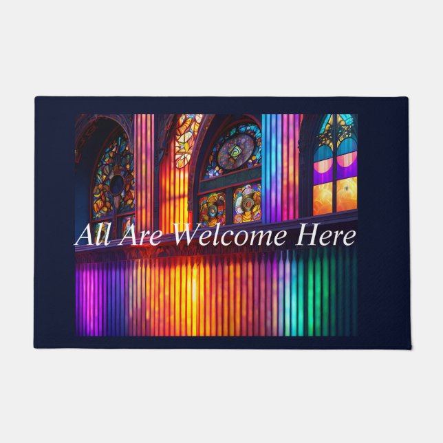 Paillasson Sanctuaire | Rainbow Church Art Door (Devant)