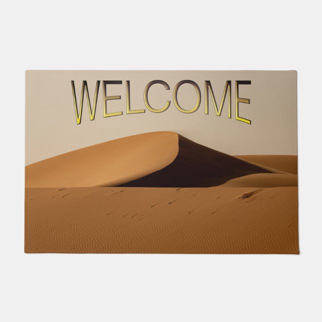 Paillasson Sand Dunes Desert Paysage Bienvenue (Devant)