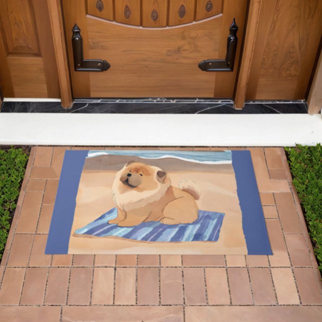 Paillasson SAND N'SEA Chow Chow Chien (Créateur téléchargé)