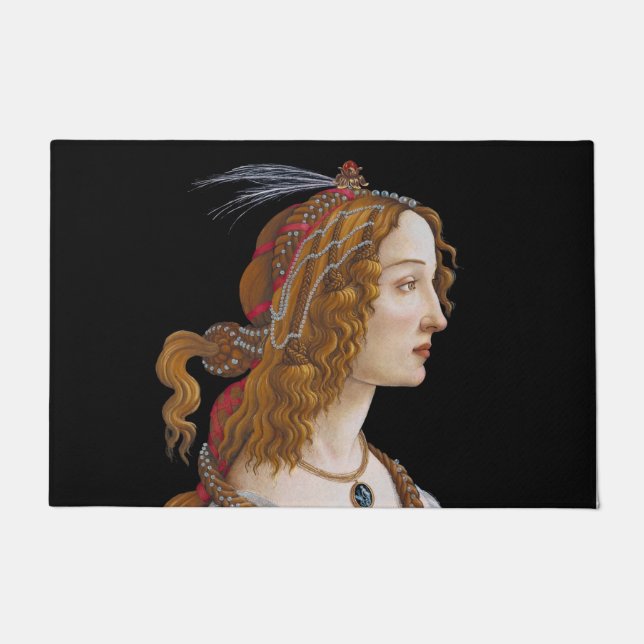 Paillasson Sandro Botticelli - Portrait de Simonetta Vespucci (Devant)
