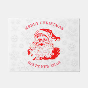 Paillasson Santa Claus Rouge mignon