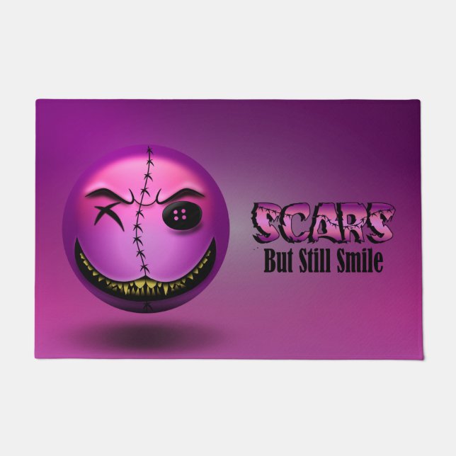 Paillasson Scarmoji Fußmatte (Vorderseite)