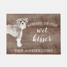 Paillasson Schnauzer Dog Porte Mat Personnalisé