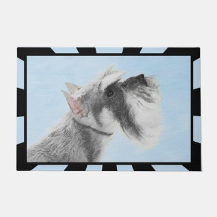 Paillasson Schnauzer (Giant, Standard) Peinture - Chien Art