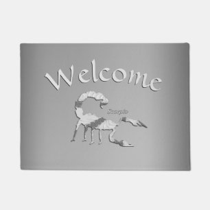 Paillasson Scorpio Zodiac Horoscope Bienvenue