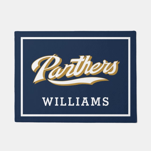 Paillasson Script de Panthers FIU (Devant)