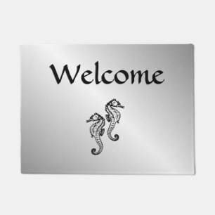 Paillasson Seahorse Silver