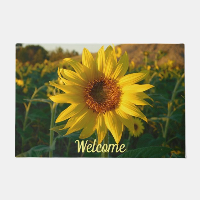 Paillasson Sensation des tournesols (Devant)