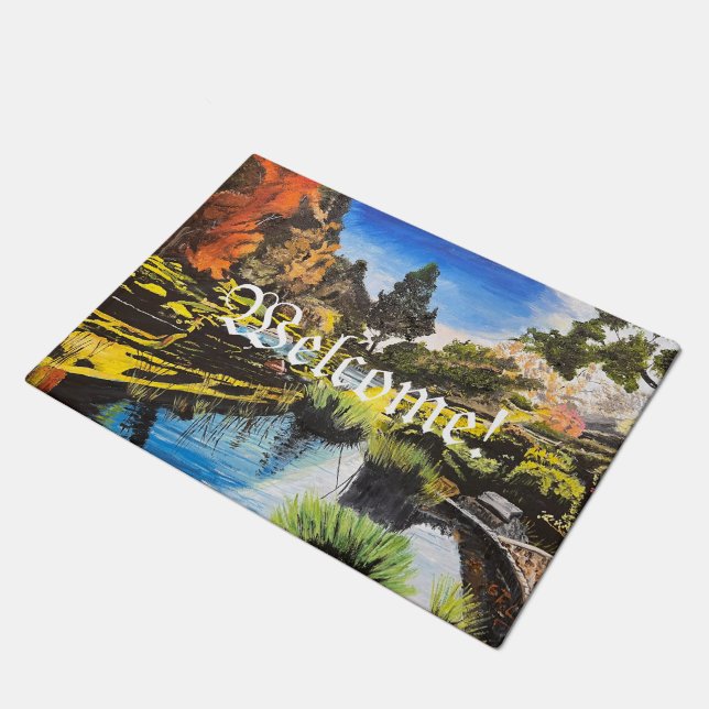 Paillasson Serene Brook, par Gary Poling (Incliné)