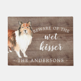 Paillasson Shetland Sheepdog Chien de porte personnalisée Mat