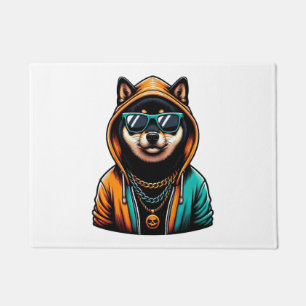 Paillasson Shiba Inu dans le Sweat - shirt à capuche Streetwe