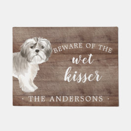 Paillasson Shih tzu .Dog Porte personnalisée Mat