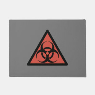 Paillasson Signal biologique rouge
