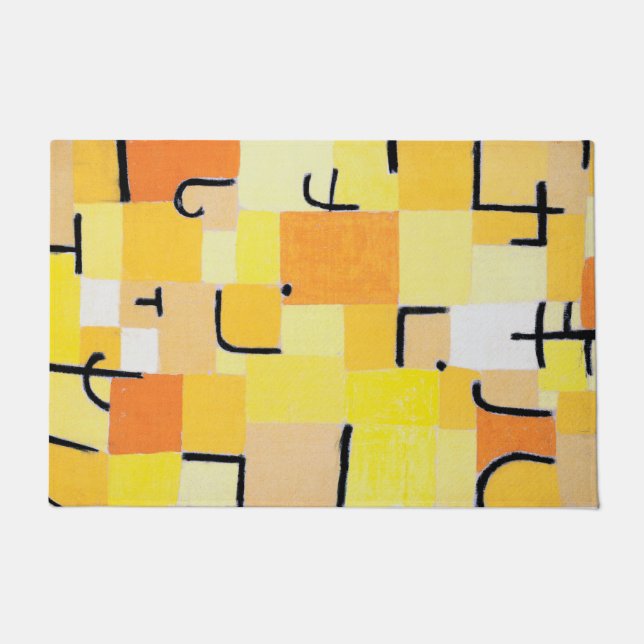 Paillasson Signes en Jaune, Paul Klee (Devant)