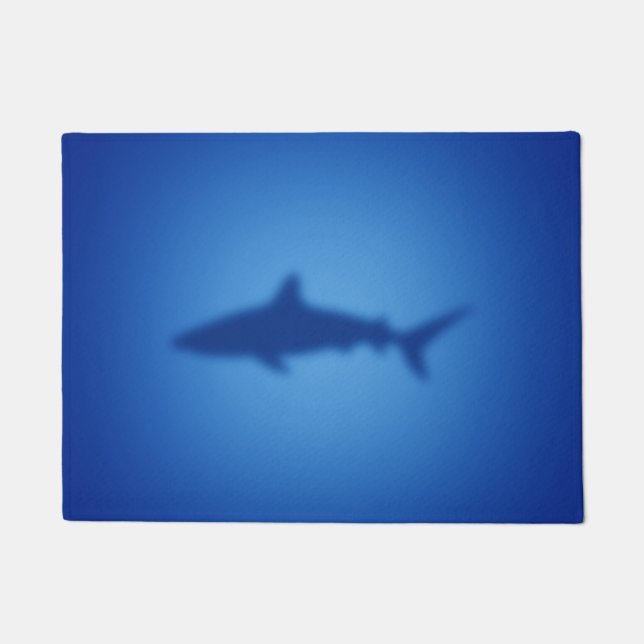 Paillasson Silhouette de requin (Devant)