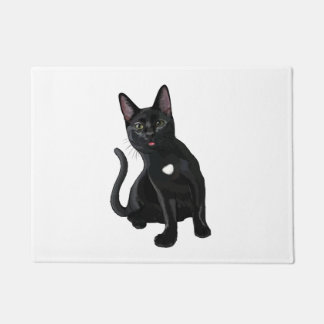 Paillasson Silly Black Cat Blep Classic T-Shirt