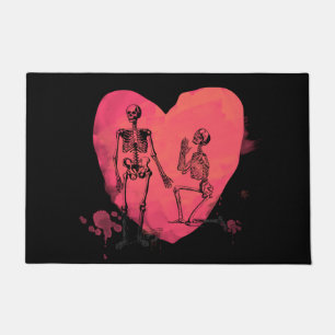 Paillasson Skeleton Love