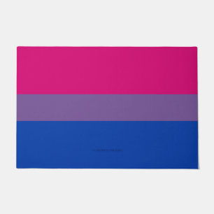 Paillasson SlipperyJoe's Bisexual Pride Flag lavender-pink bl