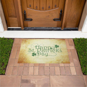 Paillasson SlipperyJoe's Happy St. Patrick's Day holiday Iris