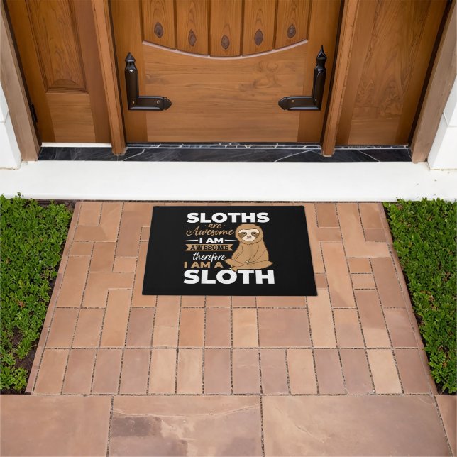 Paillasson Sloth Animals Les fentes sont géniales (De plein air)