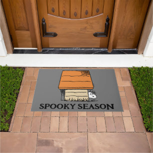 Paillasson Snoopy Halloween Spider Web Doghouse