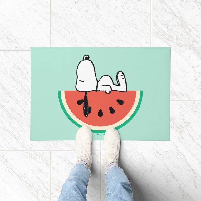 Paillasson Snoopy rêves de pastèque (Intérieur)