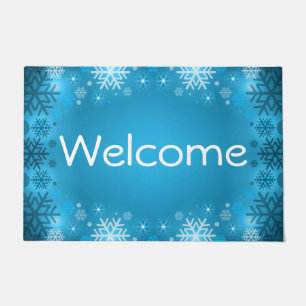 Paillasson Snowflakes de bienvenue