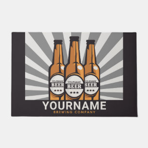 Paillasson Société de brasserie artisanale personnalisée