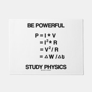 Paillasson Sois puissant Étudier Équations en physique Cons