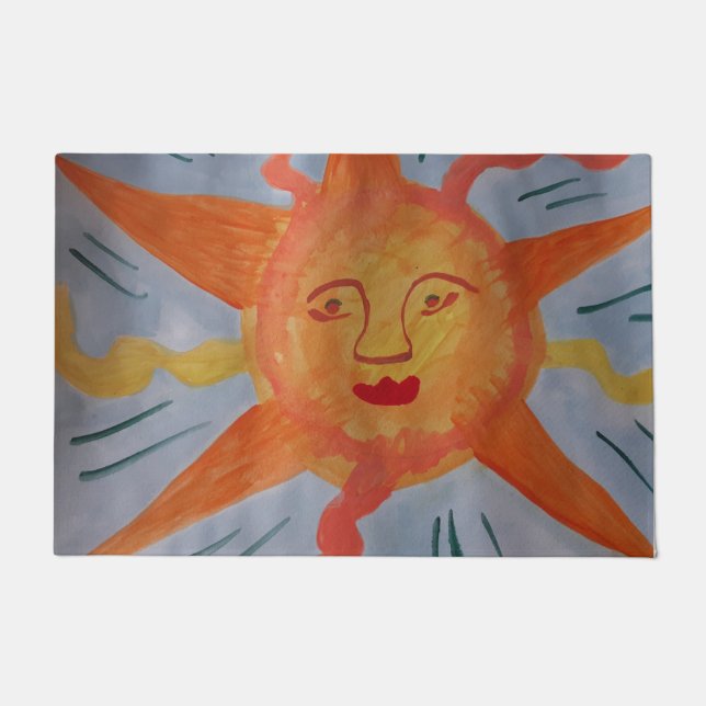 Paillasson Soleil de feu (Devant)