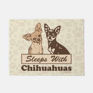 Paillasson Sommeils avec des chiwawas